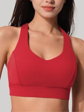 Augiris Red Sports Bras for Women Size M NWT #Lux-Q